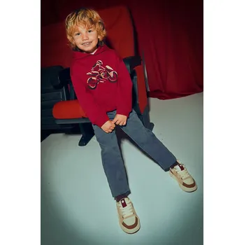 Chlapecké kalhoty Dětské kalhoty Mayoral soft regular fit 4562.5D.Mini.9BYA modrá 95X, vel. 116