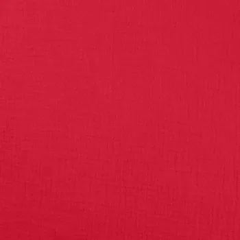 Mušelín Červená (E) (Kvalitní vzorovaný mušelín)