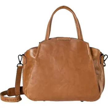 Kabelka aunts & uncles Dámská kožená kabelka do ruky i přes rameno Mrs. Chiffon Pie 40275-1 koňaková