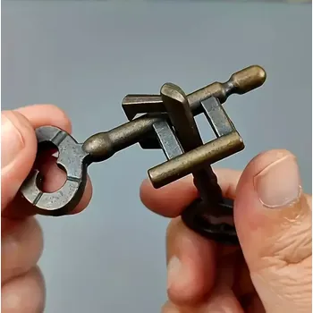 Hlavolam Kovový hlavolam Klíče