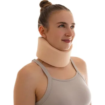 Sanomed 101 - krční límec anatomický, výška: 9 cm, barva: tělová, velikost: S