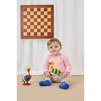 Kojenecké body Bobo Choses Stripped Duck 225AB030 růžová 03X, vel. 62