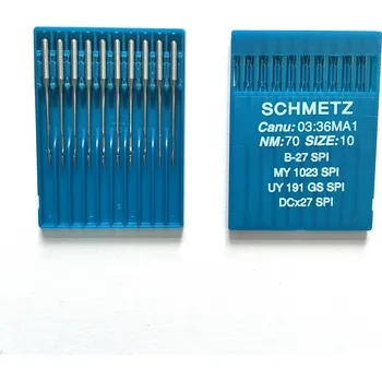 Jehla Schmetz B27 síla 70 SPI mírně zakulacená špička, balení 10 ks