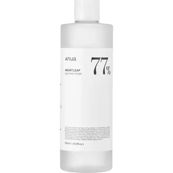 Přípravek na čištění pleti a oči Anua Zklidňující pleťové tonikum Heartleaf (Soothing Toner) 500 ml + 2 měsíce na vrácení zboží