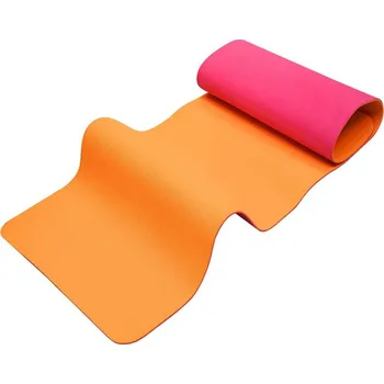 podložka na cvičení yellowSPORT TPE yoga podložka oranžová/růžová (délka 183 cm)