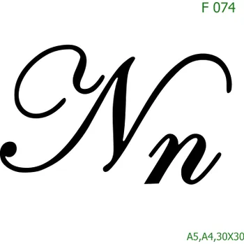 Šablona F 074 - A4 , Lepící fólie