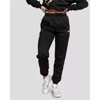 KLOMIO Dámské volné fitness tepláky BLISS, černá