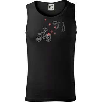 Pánské termoprádlo Láska kolo - Tílko pánské Core - L ( Černá )