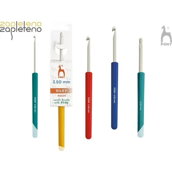 Rybářský háček Háček s plastovou ručkou Pony (velikosti 2 až 6 mm) velikost háčku: 4 mm