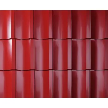 Střešní taška Kontinent PRO HYBRID červená (10 Ks/m²)