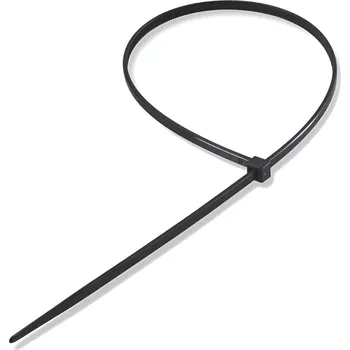 Stahovací páska Stahovací pásek plastový černý Scame 839.53300, 3,5x290, UV odolný - 100 ks