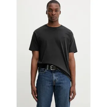 Tričko Levi's pánské, černá barva, hladké, A0637.0001-Blacks 99X, vel. XL