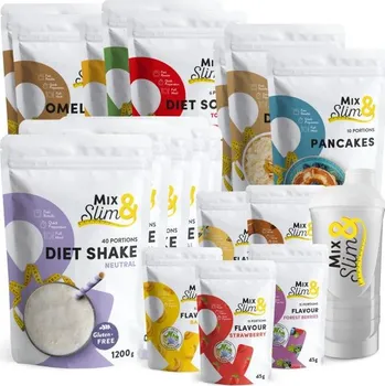 Keto dieta MixSlim Ketonová dieta na 8 týdnů (290 porcí)