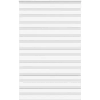 Roleta Zebra roleta bílá 140x200 cm šířka látky 135,9 cm polyester