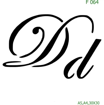 Šablona F 064 - 30 x 30 cm , Lepící fólie