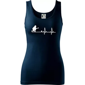 Dámské oblečení EKG petanque - Dámské tílko - S ( Námořní modrá (velmi tmavá - téměř černá) )