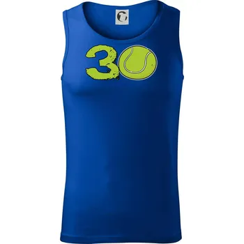 Pánské termoprádlo Tenis kulaté narozeniny 30 - Tílko pánské Core - M ( Královská modrá )