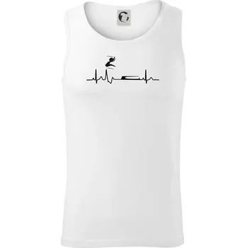 Pánské termoprádlo EKG skok do dálky - Tílko pánské Core - XL ( Bílá )