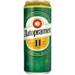 Zlatopramen Světlý ležák 11° 0,5 l plech