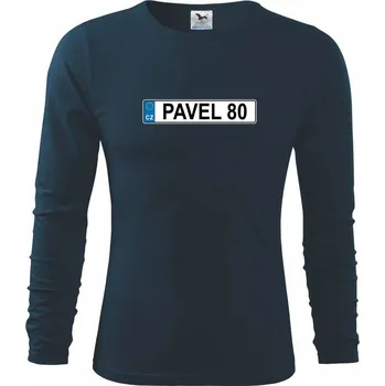 Pánské oblečení SPZ Pavel 80 - Triko s dlouhým rukávem FIT-T long sleeve - M ( Královská modrá )