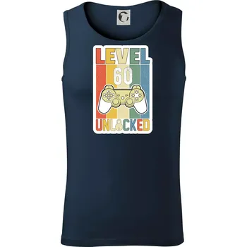 Gaming narozeniny 60 - Tílko pánské Core - L ( Námořní modrá (velmi tmavá - téměř černá) )