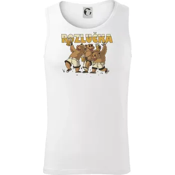 Rozlučka medvědi - Tílko pánské Core - 2XL ( Bílá )