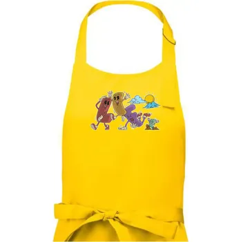 Kuchyňská zástěra Jak jde život - Pánská zástěra na vaření - Univerzální velikost ( Žlutá )