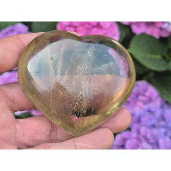 Sběratelství Záhněda leštěné srdce 187g z Madagaskaru