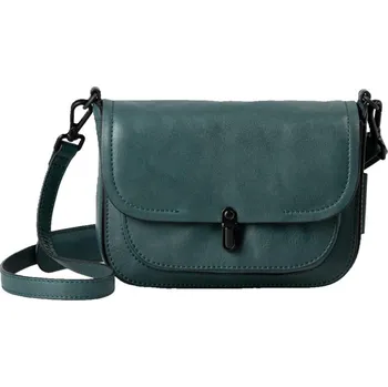 aunts & uncles Kožená kabelka přes rameno Grandma´s Luxury Club Mrs. Waffle 40479-121 tmavě zelená