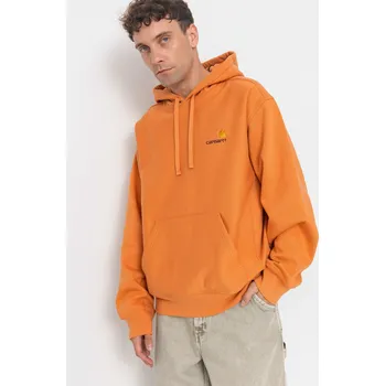 Pánská mikina Carhartt WIP American Script HD (redhaven) L, oranžová