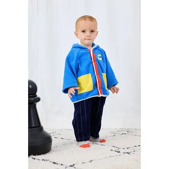 Kojenecká bunda Kojenecká bunda Bobo Choses Choo Choo 225AB111 modrá 55X, vel. 74
