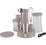 Tyčový mixér Berlingerhaus BH-9558 akumulátorový 200W Taup Collection