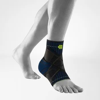 Bauerfeind Sports Ankle Support, černá, levá, Velikost XXL