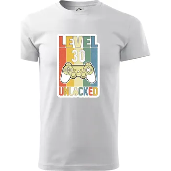 Pánské tričko Gaming narozeniny 30 - Triko extra velké (5-8XL) - 7XL ( Bílá )