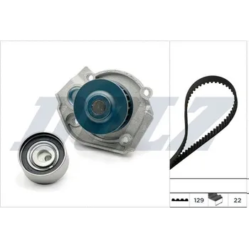 Vodní pumpa + sada ozubeného řemene DOLZ KD141