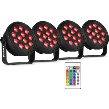 Osvětlovací technika Fuzzix Comet M12 Party Par Set