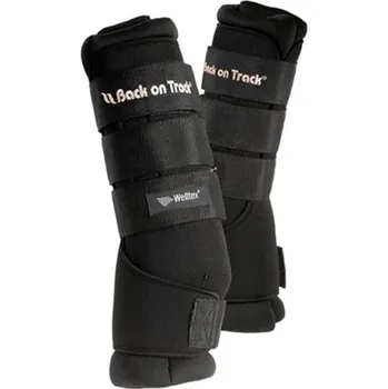 Koňské kamaše Termokamaše BACK ON TRACK Royal - černé, XL