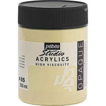 Pébéo Studio Fine Akrylová barva Buff Titanium 500 ml 1 ks
