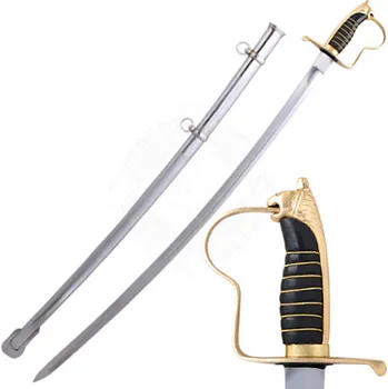 Replika zbraně Deepeka Pruská důstojnická šavle s pochvou