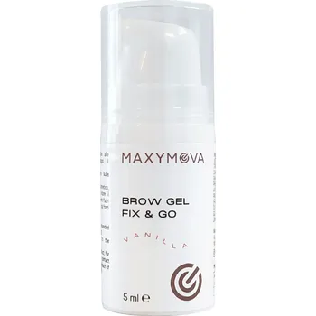 Maxymova Brow Gel Fix & Go – gel s keratinem na styling obočí v lahvičce Objem: 5 ml