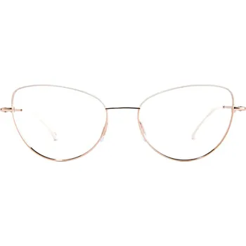 Sluneční brýle Kohe by eyerim Sissa Gold White