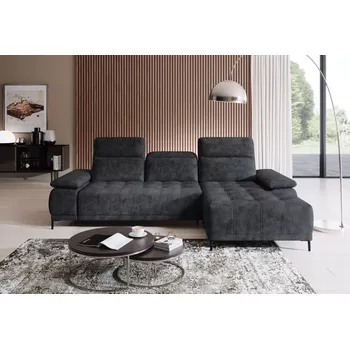 Sedací souprava Kožená rohová sedací souprava Focus Mini s elektrickým výsuvem