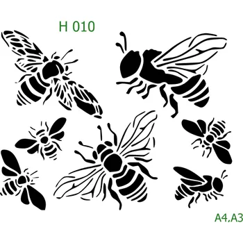 Šablona H 010 - A3 , Nelepící folie