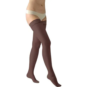 Dámské punčochy Aries Avicenum 140, stehenní punčochy, normal, čokoládové, L