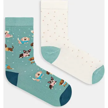 Pánské ponožky Bavlněné ponožky Medicine 2-pack více barev RW25-LGD412 vícebarevná MLA, vel. 36/38