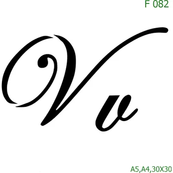 Šablona F 082 - 30 x 30 cm , Lepící fólie