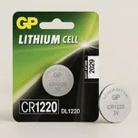 Lithiová knoflíková baterie GP CR1220