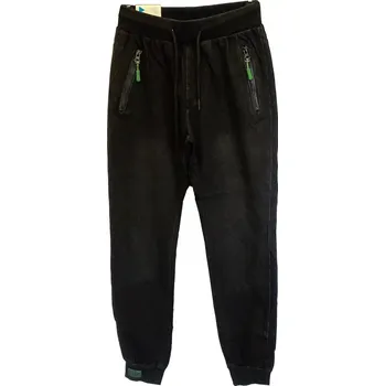 Chlapecké oblečení Dětské kalhoty KUGO riflový vzhled CK0933 černé vel.170