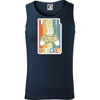 Gaming narozeniny 30 - Tílko pánské Core - L ( Námořní modrá (velmi tmavá - téměř černá) )