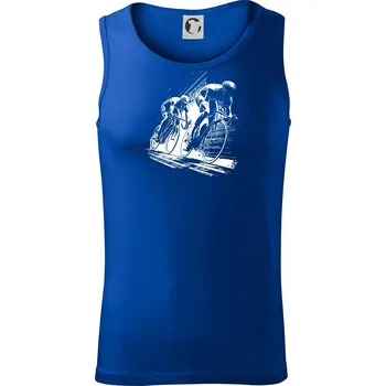 Silniční cyklistika skica - Tílko pánské Core - M ( Královská modrá )